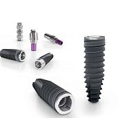 Conical dental implant CAMLOG® titaniuminternal tri-lobestraight
