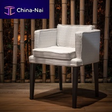 Design chair KEY LOwindoorfabricsolid wood
