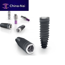 Conical dental implant CAMLOG® titaniuminternal tri-lobestraight