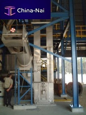 Industrial bucket elevator TECconstructionfor the cement industrybelt