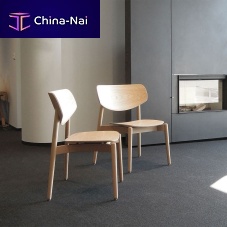 Contemporary lounge chair FIZZ fabricleatherwood veneer