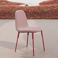 Contemporary chair GALET indoorfabricmetal base