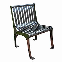 Contemporary chair MF2217outdoorsteelcommercial