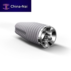 Tapered dental implant PROVATAtitaniuminternal hexagon
