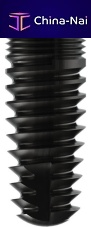 Cylindrical dental implant N-Generictitaniuminternal hexagonstraight