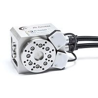 Motor-driven rotary indexing table H100R.NC, JSR10100D seriesverticalfor machine toolswith face gear