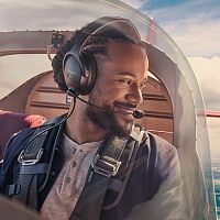 Aircraft headset A30 for pilotnoise-reductionlightweight