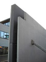 Reinforced concrete precast double wall ISOPR®with intergrated insulation