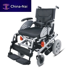 Electric wheelchair WG123outdoorwith legrestgray
