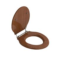 Mahogany toilet seat LB 724 serieswhiteblackbrown
