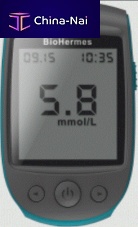 Hospital blood glucose meter Limpidwith lancing deviceUSB