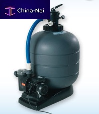 Sand pool filtration system LAGHETTO