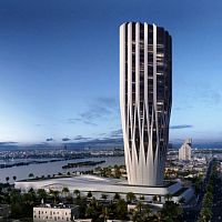 Panel cladding BLAST+high-performance concreteverticalmatte