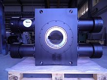 Rotary cylinder hydraulicrack-and-piniondouble-acting