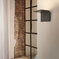 Contemporary wall light TURNoutdoormetalLED